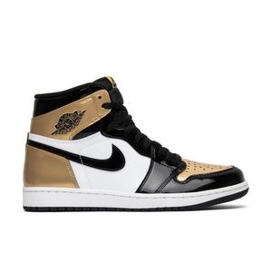 Jordan 1 Retro High NRG Patent Gold Toe without Box